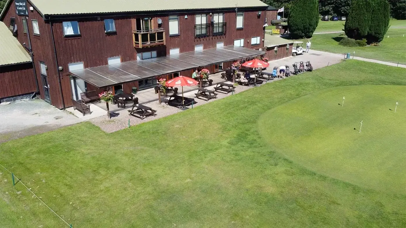 Clubhouse from the air