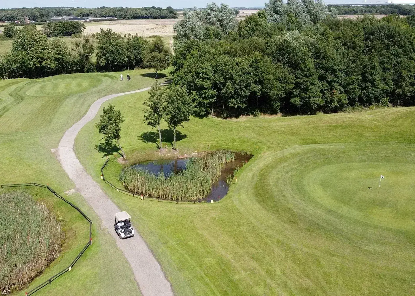 Approach over water