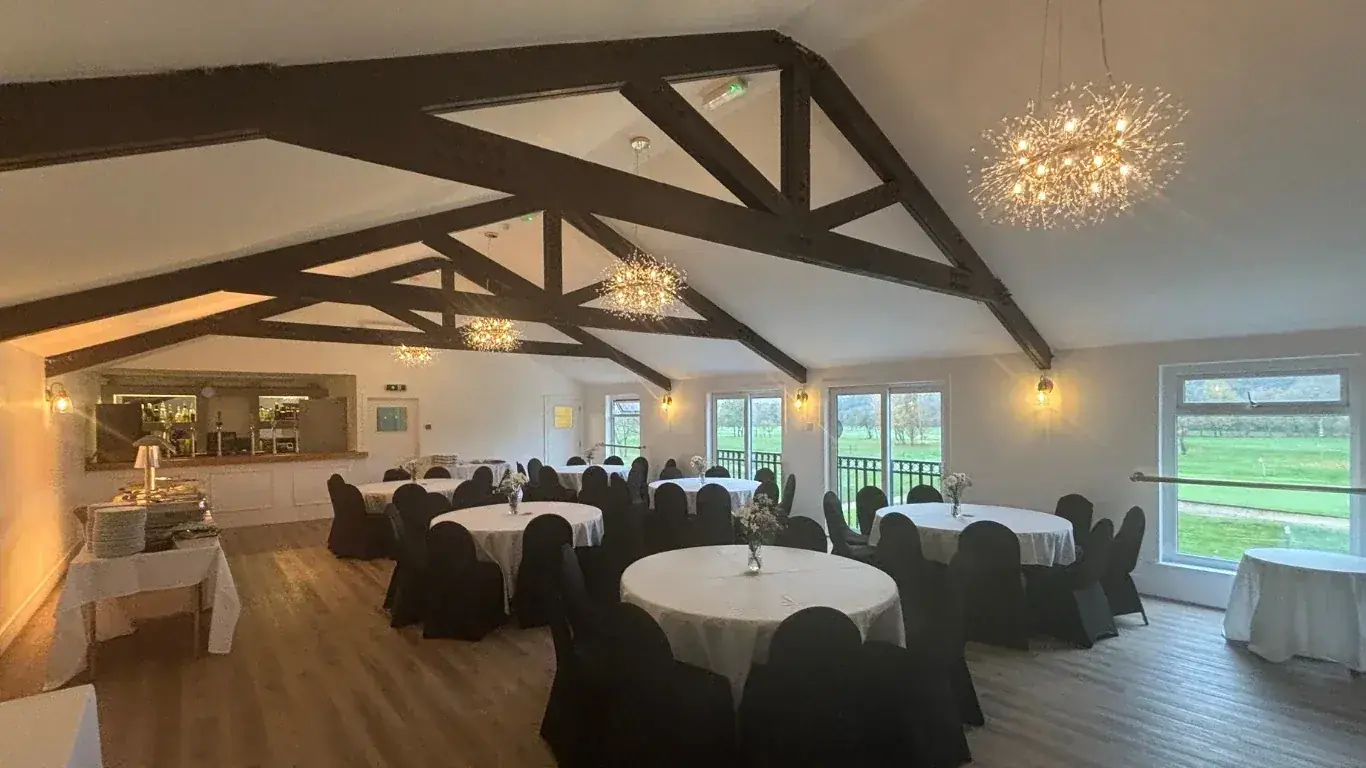 The St Mellion Suite dressed for a wedding